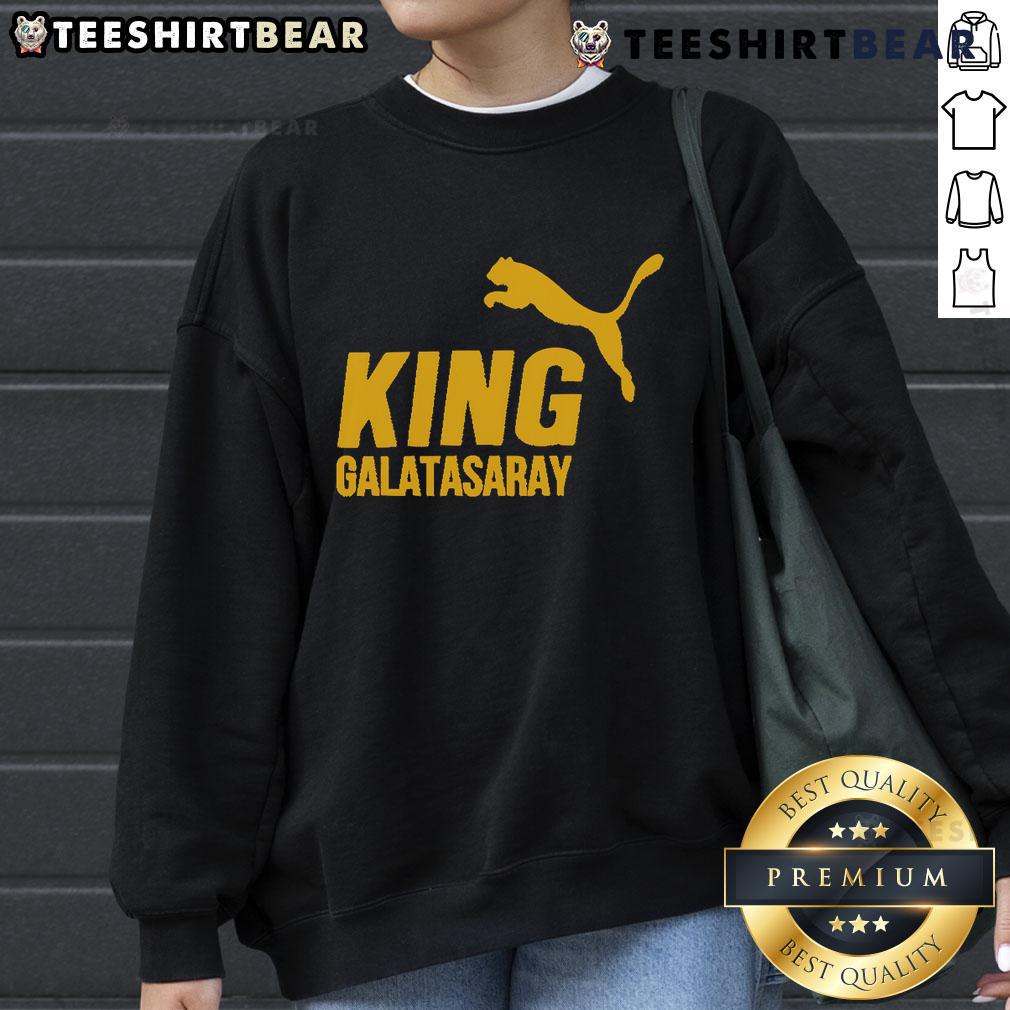Top King Galatasaray Sweatshirt Top King Galatasaray sweatshirt featuring vibrant team colors and logo, perfect for fans and casual wear.