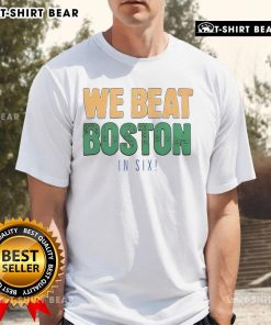 Top Knicks Beat Boston In Six New York Playoff Basketball T-Shirt featuring vibrant team colors and bold graphics.