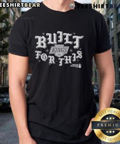 Alt Text: Top Los Angeles Kings Built For This 2025 Playoffs T-Shirt featuring team colors and logo, perfect for fans.
