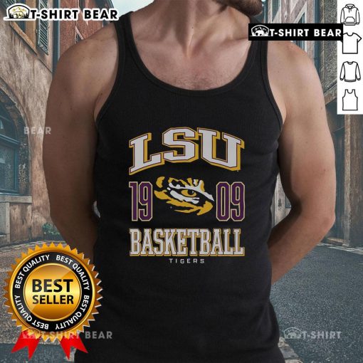 Alt Text: Stylish Top LSU Tigers Basketball 1909 tank top, showcasing team pride and vintage sports fashion for fans.