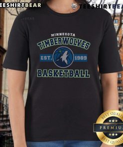 Top Majestic Threads Navy Minnesota Timberwolves Ladies Tee featuring a stylish design perfect for fans.