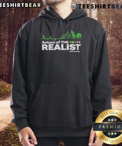 Top Mike Santana 'Return of The Realist' hoodie featuring bold graphics and a stylish design for fans and fashion enthusiasts.