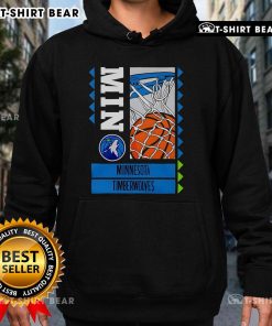 Top Minnesota Timberwolves Basketball Ballin 2025 Hoodie in navy blue featuring team logo and stylish design.