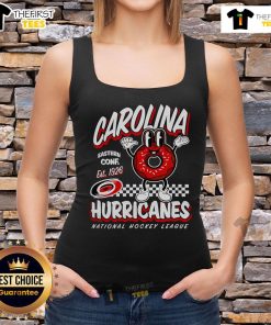 Top Mitchell & Ness Carolina Hurricanes Black Local Food 2025 Tank Top showcasing team spirit and style for fans.