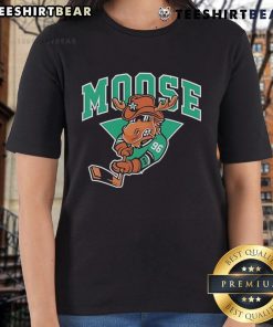 Top Moose Dallas Stars 96 Ladies Tee featuring vibrant graphics and a stylish cut, perfect for fans of the team.
