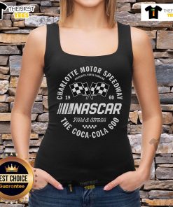 Top NASCAR X Field and Stream Charlotte Coca-Cola 600 tank top featuring vibrant graphics and a stylish design.