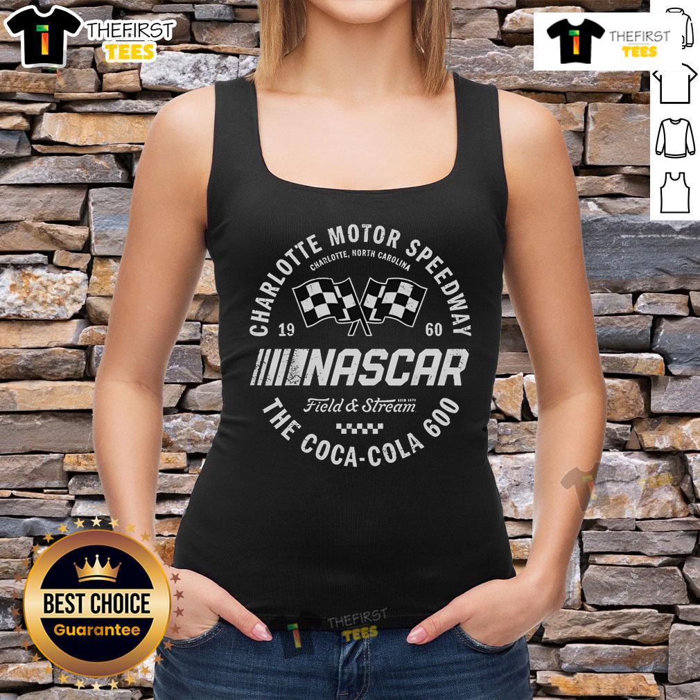 Top Nascar X Field And Stream Charlotte Coca Cola 600 Tank Top Top NASCAR X Field and Stream Charlotte Coca-Cola 600 tank top featuring vibrant graphics and a stylish design.