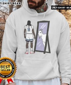 Top Naz Reid Mirror Goat Hoodie featuring a stylish design and vibrant colors, perfect for basketball fans and fashion lovers.