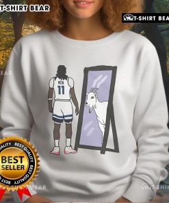 Stylish Top Naz Reid mirror goat sweatshirt featuring vibrant graphics and comfortable fit for fans and casual wear.