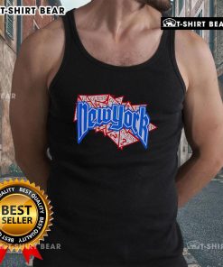 Stylish Top New York Guess Art Tank Top featuring vibrant graphics and a trendy design for summer fashion.