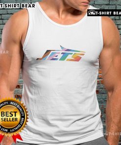 Top New York Jets Logo Pride Tank Top showcasing vibrant colors and team logo, perfect for fans celebrating team spirit.
