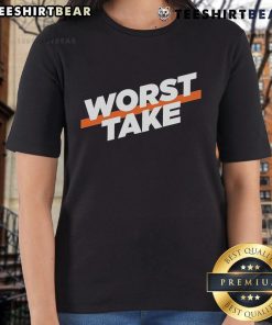 Top New York Knicks Worst Take Ladies Tee featuring bold graphics, perfect for passionate Knicks fans and stylish comfort.