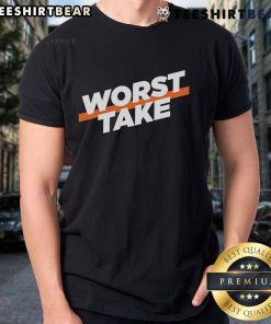 Top New York Knicks Worst Take T-Shirt featuring a bold graphic design for basketball fans and collectors.
