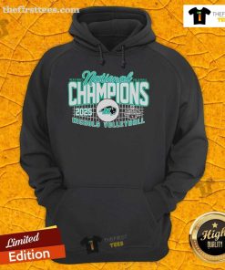 Top Nichols 2025 NCAA Men's Volleyball National Champions Hoodie showcasing team pride and championship spirit.