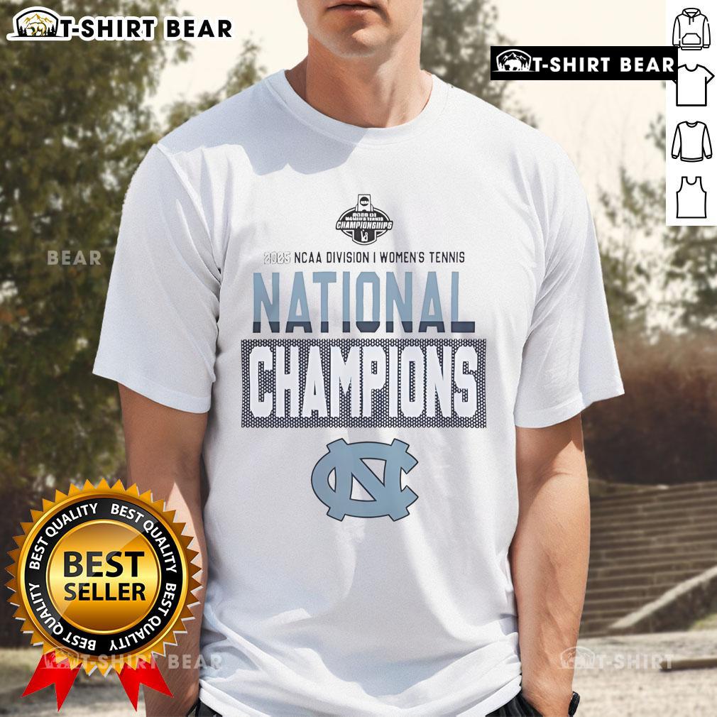 Top North Carolina Tar Heels 2025 NCAA DI Women's Tennis National Champions T-Shirt Top North Carolina Tar Heels 2025 NCAA DI Women's Tennis National Champions T-Shirt featuring team colors and logo.