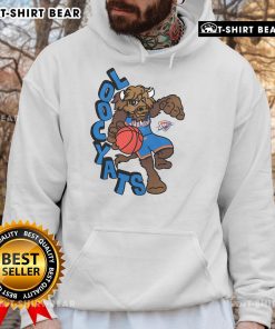 Top Oklahoma City Thunder Stadium Essentials: NBA X Staycool mascot hoodie for fans, showcasing vibrant team colors and logo.