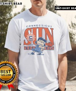Top Peanuts Lucy X Connecticut Sun T-Shirt featuring vibrant graphics and a stylish design for fans of both brands.