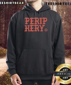 Top Periphery Old English Hoodie in black with bold graphic design, perfect for stylish streetwear outfits.