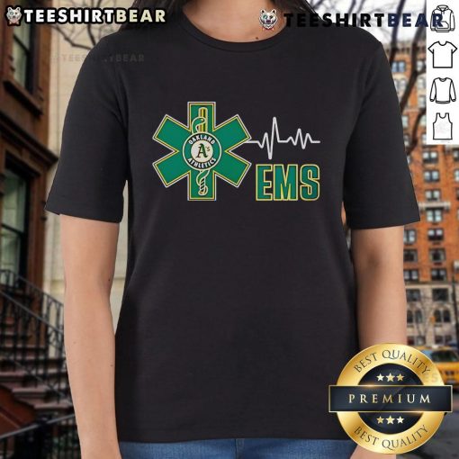 2025 Baseball Ladies Tee featuring personalized athletics design for EMS appreciation, perfect for sports enthusiasts.