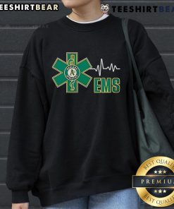 2025 Baseball Sweatshirt featuring personalized athletics design for EMS appreciation, perfect for sports enthusiasts.