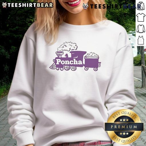 Top Poncha Train Fleurty Girl Sweatshirt in vibrant colors, perfect for casual style and comfort.