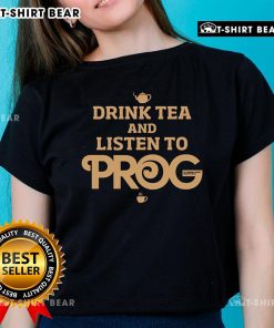 Top Prog Magazine ladies enjoying tea while listening to prog music, showcasing a vibrant prog culture lifestyle.