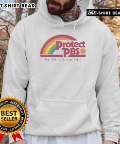 Top Protect PBS Rainbow Keep Public Service Public Hoodie showcasing vibrant colors and a stylish design for supporters.
