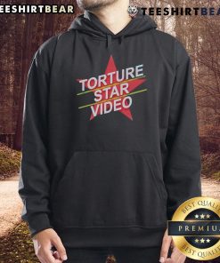 Top Puppet Combo Torture Star video hoodie featuring unique graphic design and vibrant colors for fans of horror gaming.