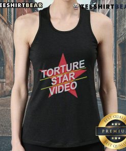 Alt Text: Top Puppet Combo Torture Star video tank top featuring unique graphic design and vibrant colors for fans.