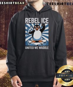 Top Rebel Ice United We Waddle Hoodie featuring a playful design, perfect for casual winter wear and stylish comfort.