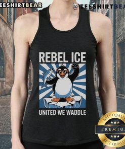Top Rebel Ice United We Waddle Tank Top in vibrant colors, perfect for casual summer outfits and expressing fun style.