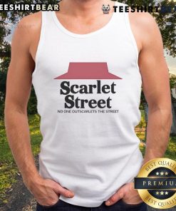 Alt Text: Top Scarlet Street: No One Outscarlets The Street Tank Top - stylish and trendy design for casual wear.