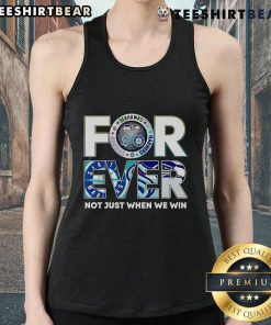 Top Seattle Sports Forever tank top design featuring bold text celebrating Seattle's sports culture and community pride.