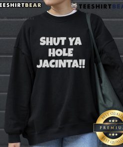 Alt Text: Top Shut Ya Hole Jacinta Sweatshirt in stylish design, perfect for casual outfits and trendy streetwear.