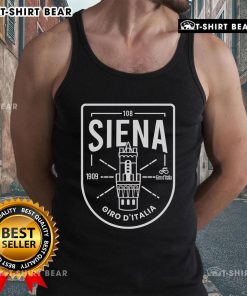 Top Siena Giro d'Italia 1909 tank top featuring vintage cycling design, perfect for cycling enthusiasts and fashion lovers.