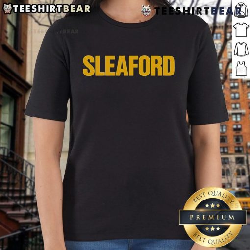 Top Sleaford Mods Logo Ladies Tee featuring bold graphic design in stylish women's fit.