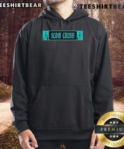 Top Slow Crush Thirst Cross Hoodie in black, featuring a stylish design and comfortable fit for casual wear.