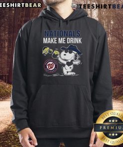Top Snoopy and Woodstock Washington Nationals hoodie design featuring fun graphics for baseball fans.