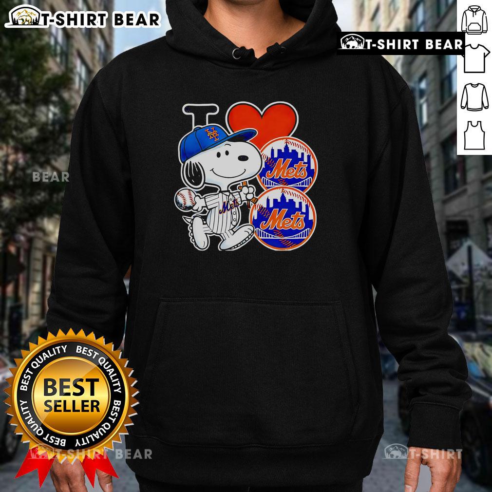 Top Snoopy I Love New York Mets Hoodie Alt Text: Top Snoopy I Love New York Mets hoodie featuring vibrant graphics and cozy design for baseball fans.