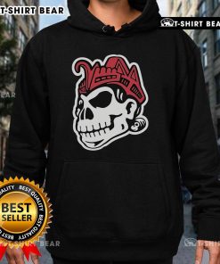 Alt Text: Decorative pillowcase featuring a skull design, perfect for adding a unique touch to your hoodie collection.