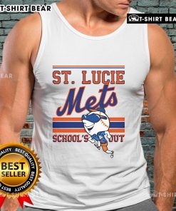 Stylish Top St. Lucie Mets School's Out tank top, perfect for summer outings and baseball fans.