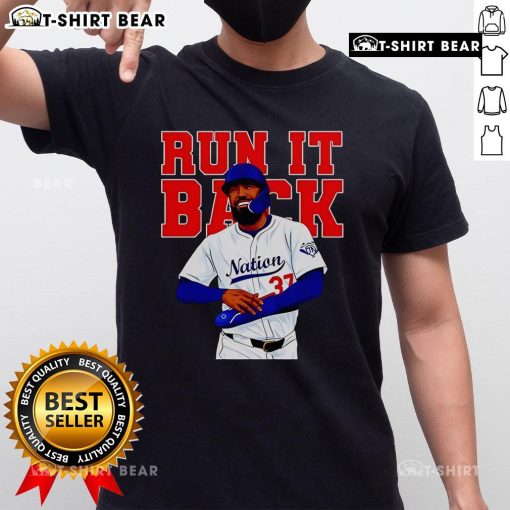 Top Teoscar Hernndez Run It Back Los Angeles Baseball T-Shirt featuring bold graphics and stylish design for fans.