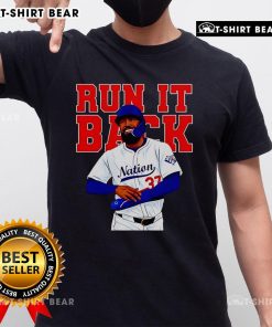 Top Teoscar Hernndez Run It Back Los Angeles Baseball T-Shirt featuring bold graphics and stylish design for fans.