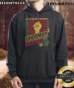 Top the Galaxy is Watching Ghorman Resistance Rebellions Are Built on Hope Hoodie featuring a stylish design and vibrant colors.