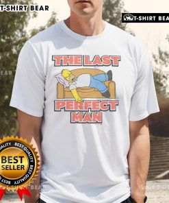 Top The Simpsons Homer The Last Perfect T-Shirt featuring Homer Simpson in a vibrant design, perfect for fans.