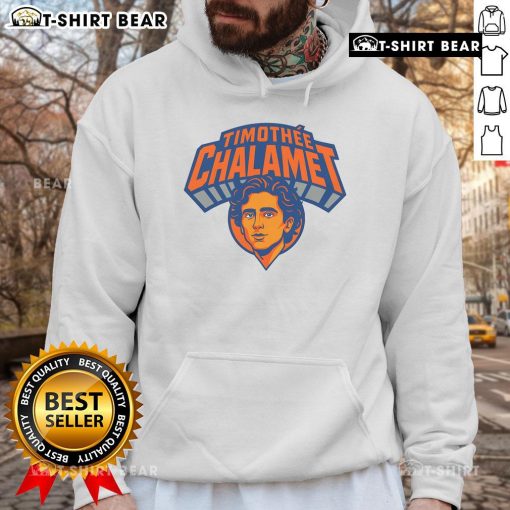 Timothe Chalamet in New York wearing a stylish hoodie, showcasing his trendy fashion sense as a popular actor.