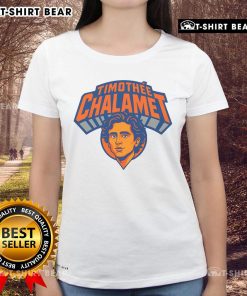 Stylish ladies tee featuring Timothe Chalamet in New York, perfect for fans of the talented actor.