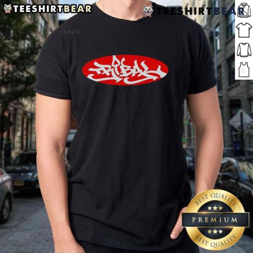 Top Tribal Gear Oval T-Shirt featuring a stylish oval logo design, perfect for casual wear and tribal fashion enthusiasts.