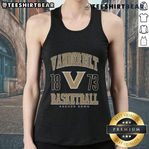 Stylish Top Vanderbilt Commodores Basketball Tank Top featuring team colors and logo, perfect for fans and athletes.