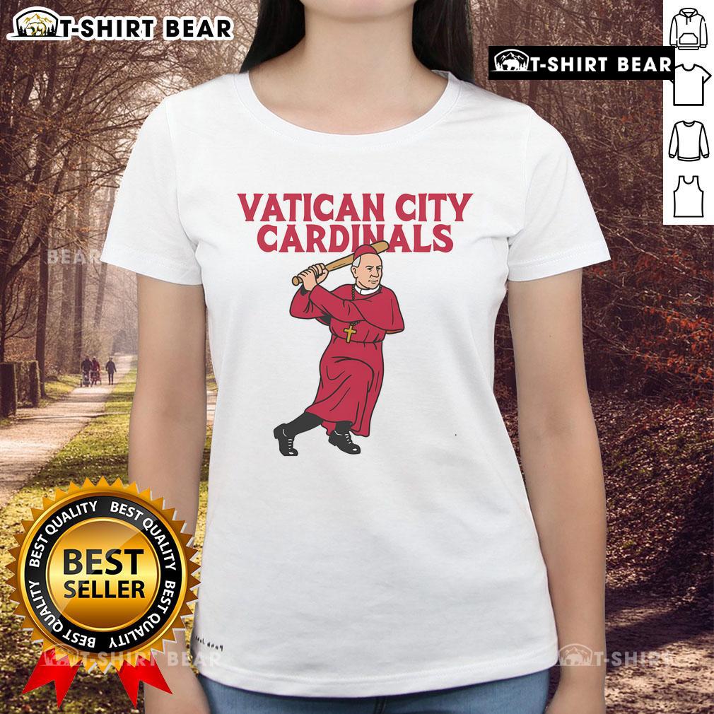Top Vatican City Cardinals Ladies Tee Stylish ladies' tee featuring top Vatican City Cardinals design, perfect for fans and collectors of Vatican memorabilia.